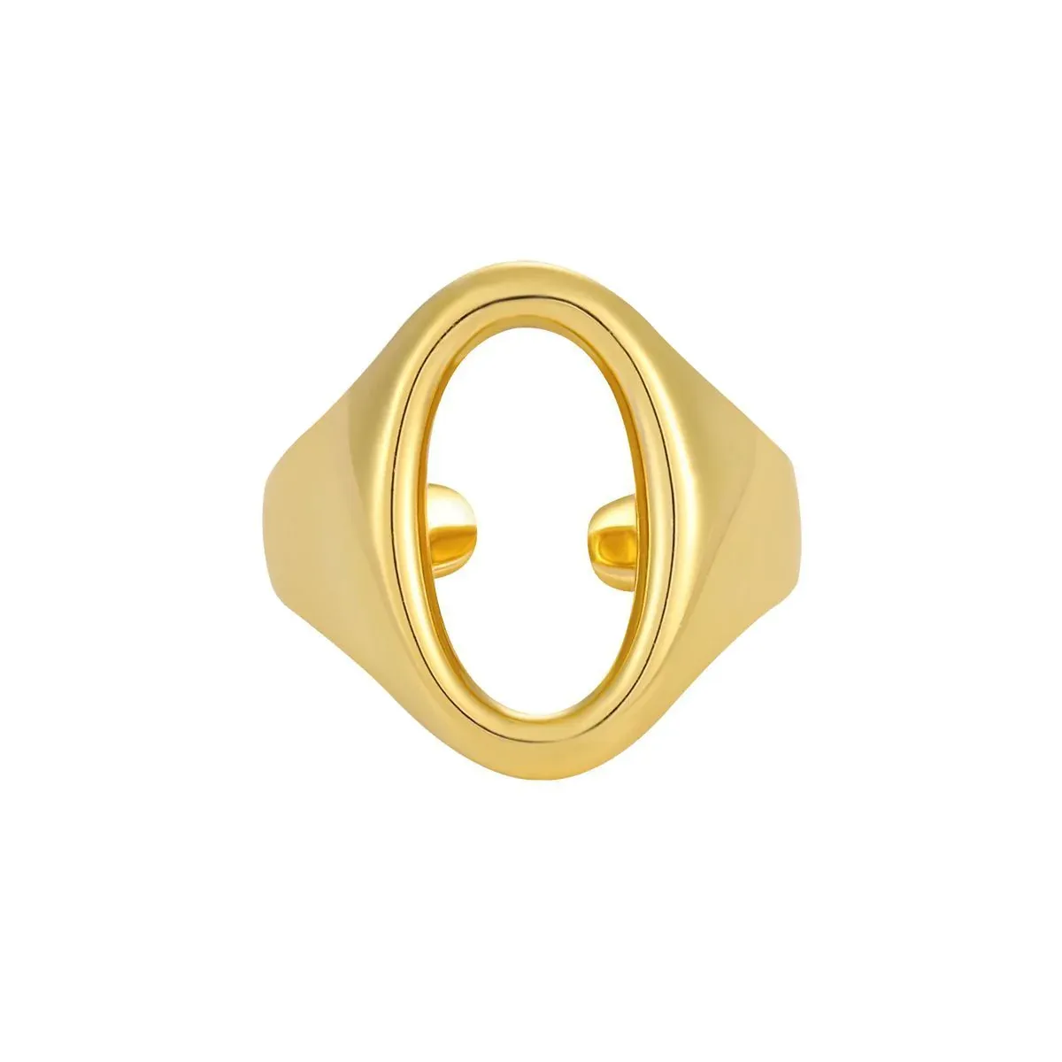 Каблучка "Oval" золота – обкладинка - купуйте на Chuttyevo!
