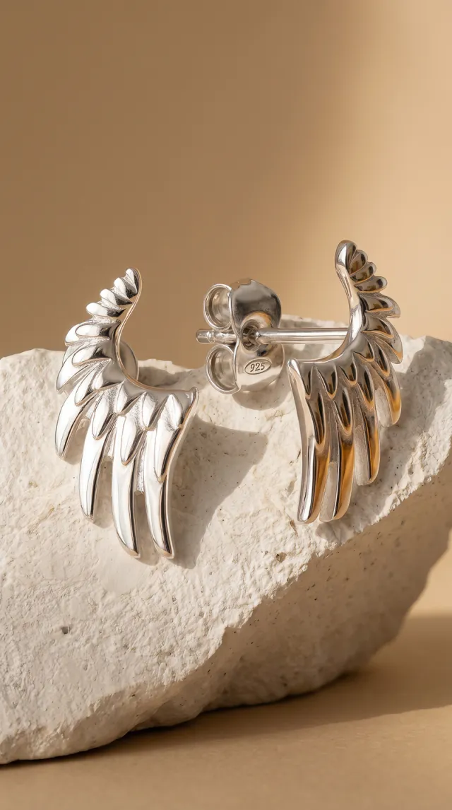 Сережки "Angel wings" – обкладинка - купуйте на Chuttyevo!
