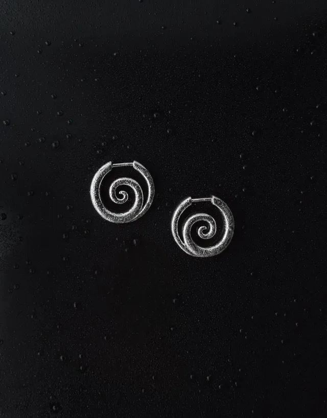 Сережки "Spiral" – обкладинка - купуйте на Chuttyevo!
